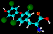 Formula Chimica Tiroxina
